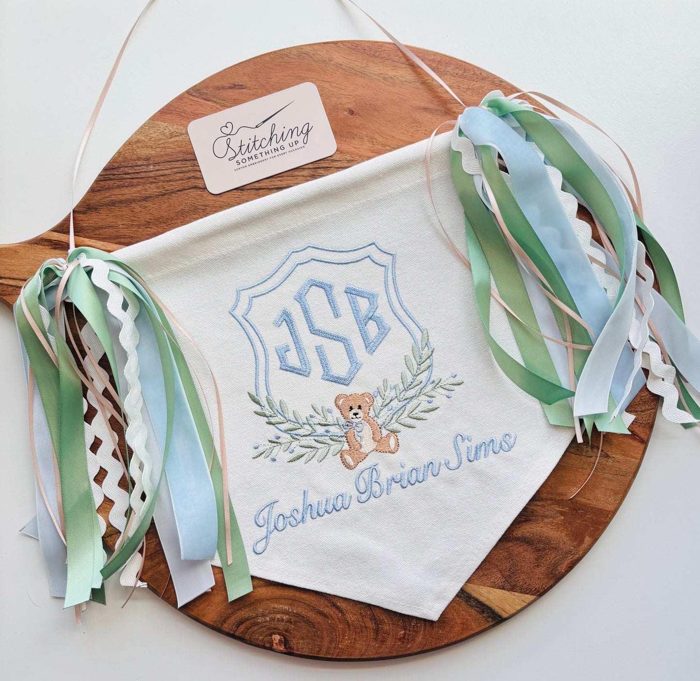 Personalized Welcome Baby Banner