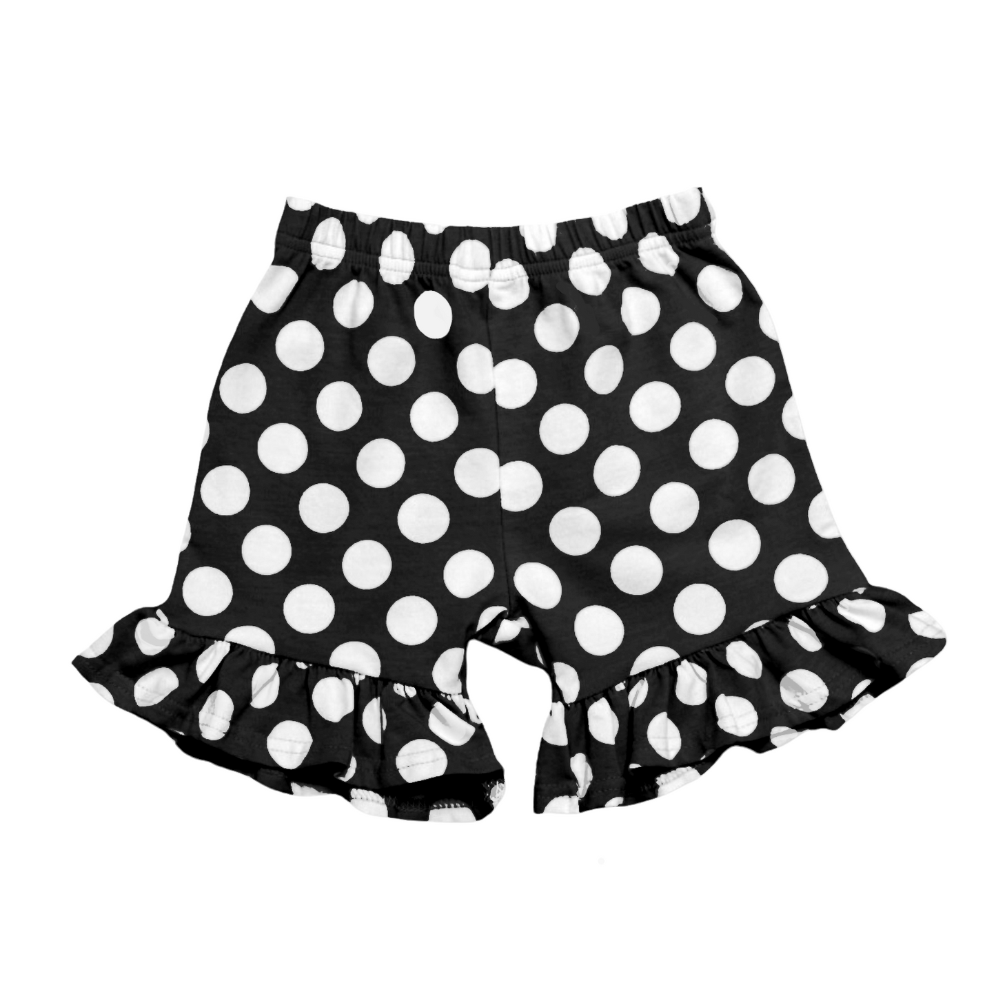 Polka Dot Ruffle Shorts