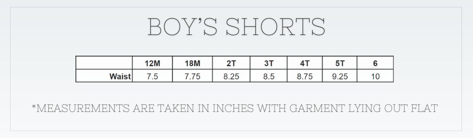 Boy's Gingham Shorts