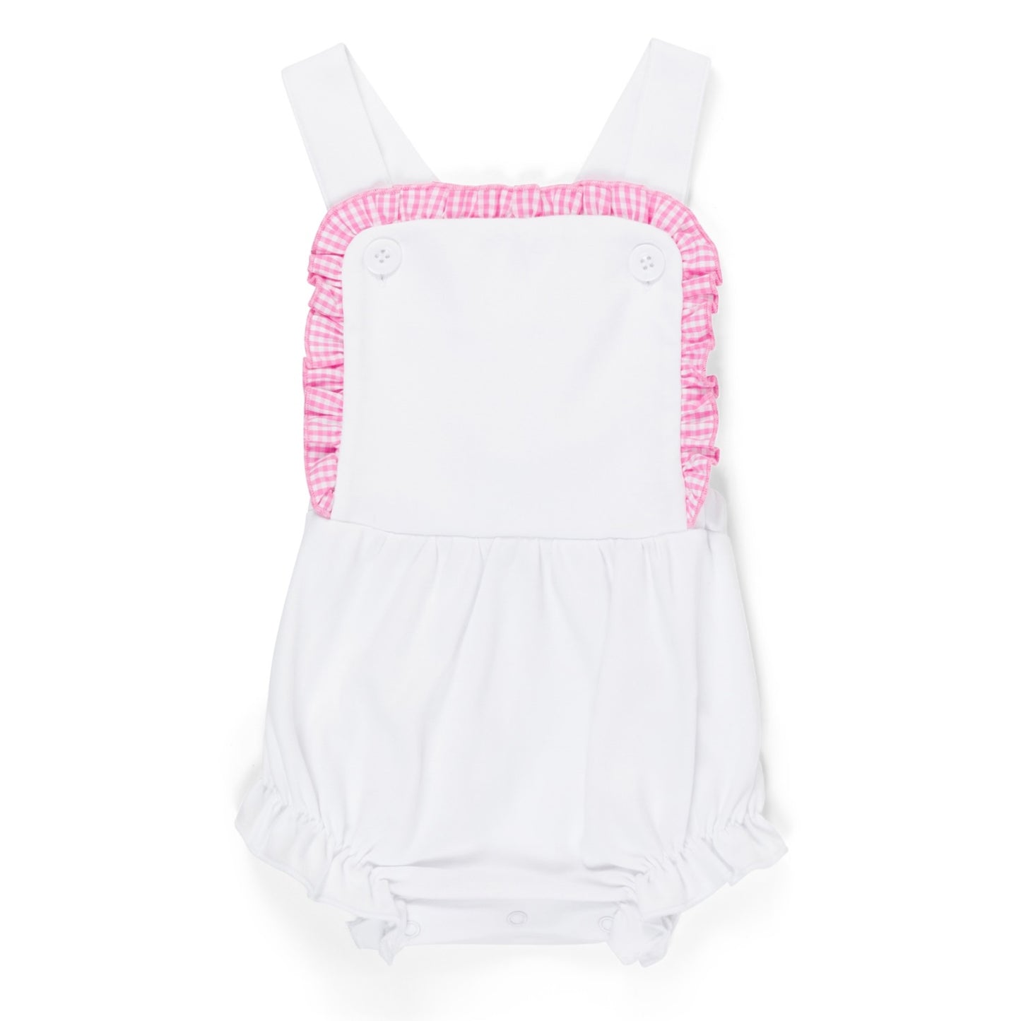 Personalized Vintage Ruffled Romper
