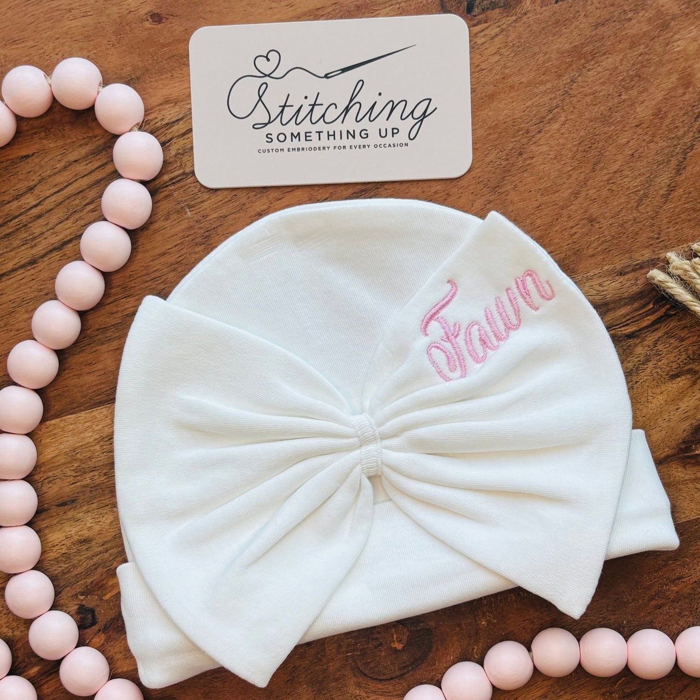 Personalized Coming Home Outfit - Baby Girl Bow