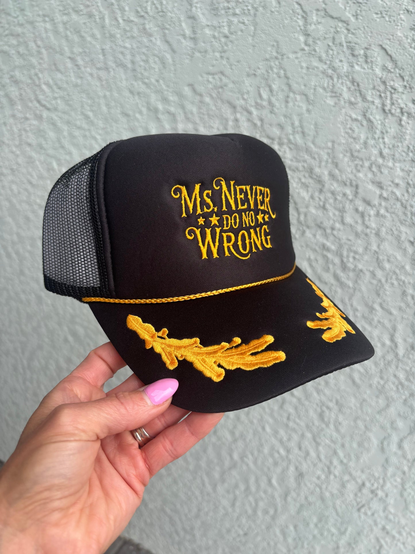 Ms. Never Do No Wrong Hat
