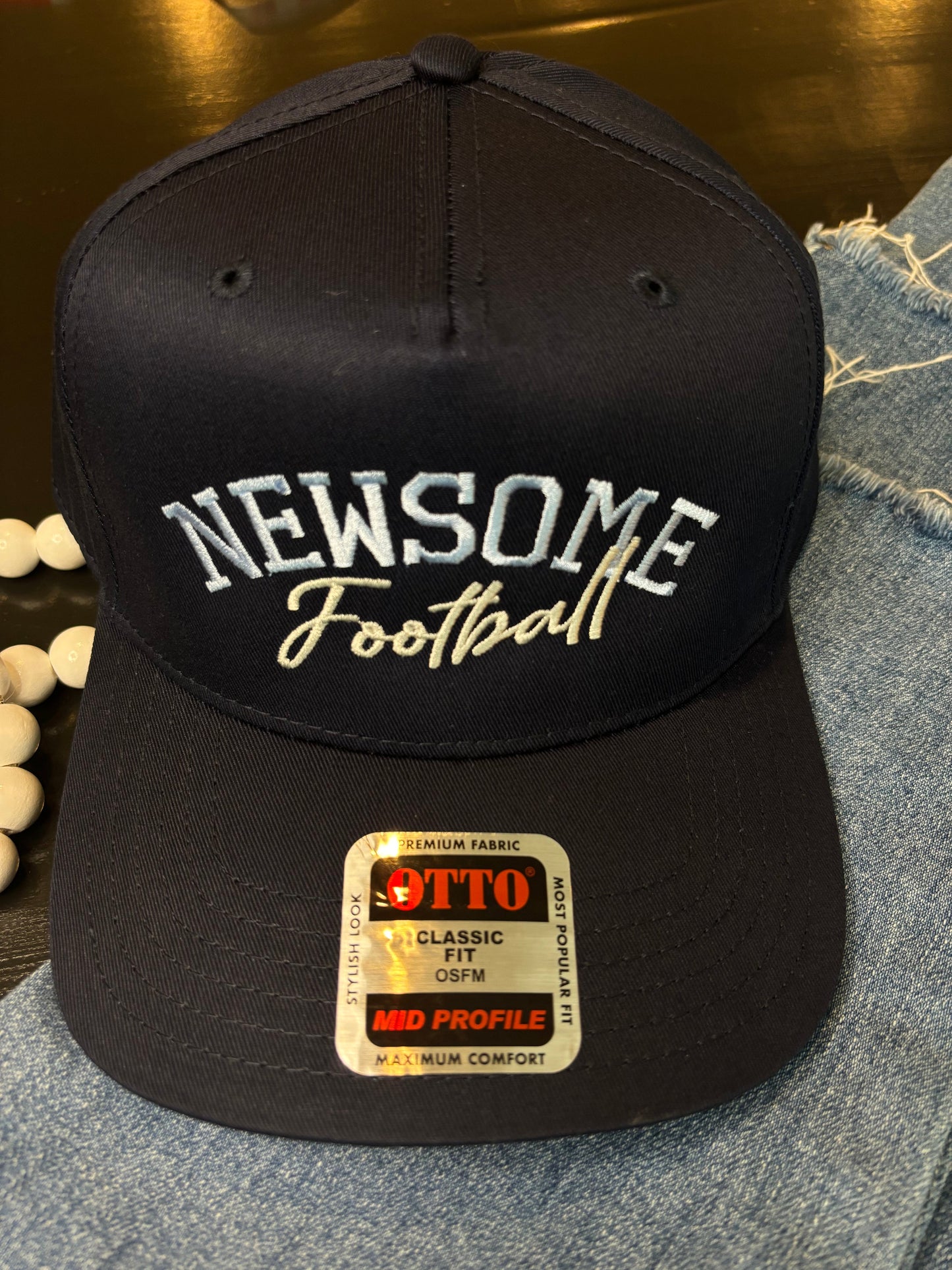 Custom Football Hat – Any Team, Any Color