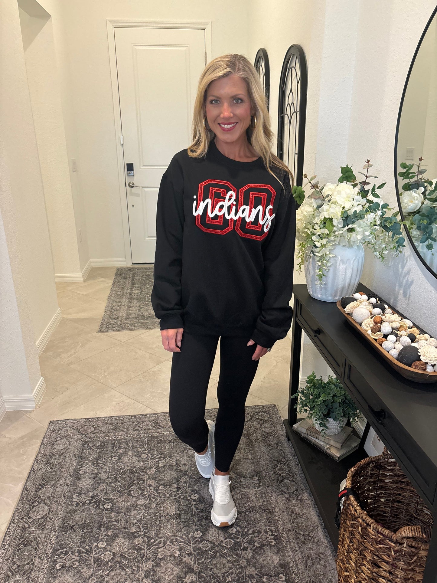 Custom Game Day Glam Crewneck - ANY TEAM - ANY COLOR