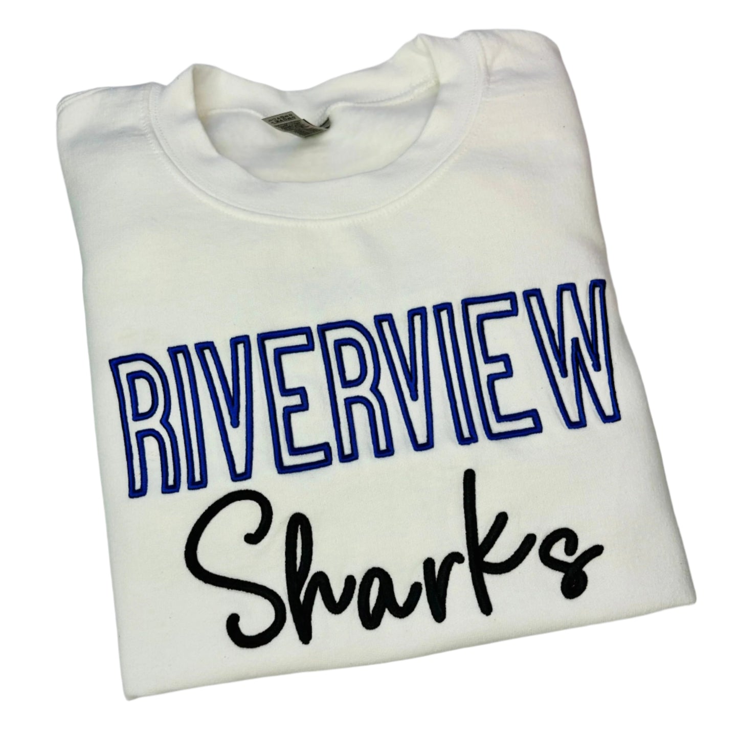 Custom 3D Puff Embroidery Sweatshirt - ANY SCHOOL