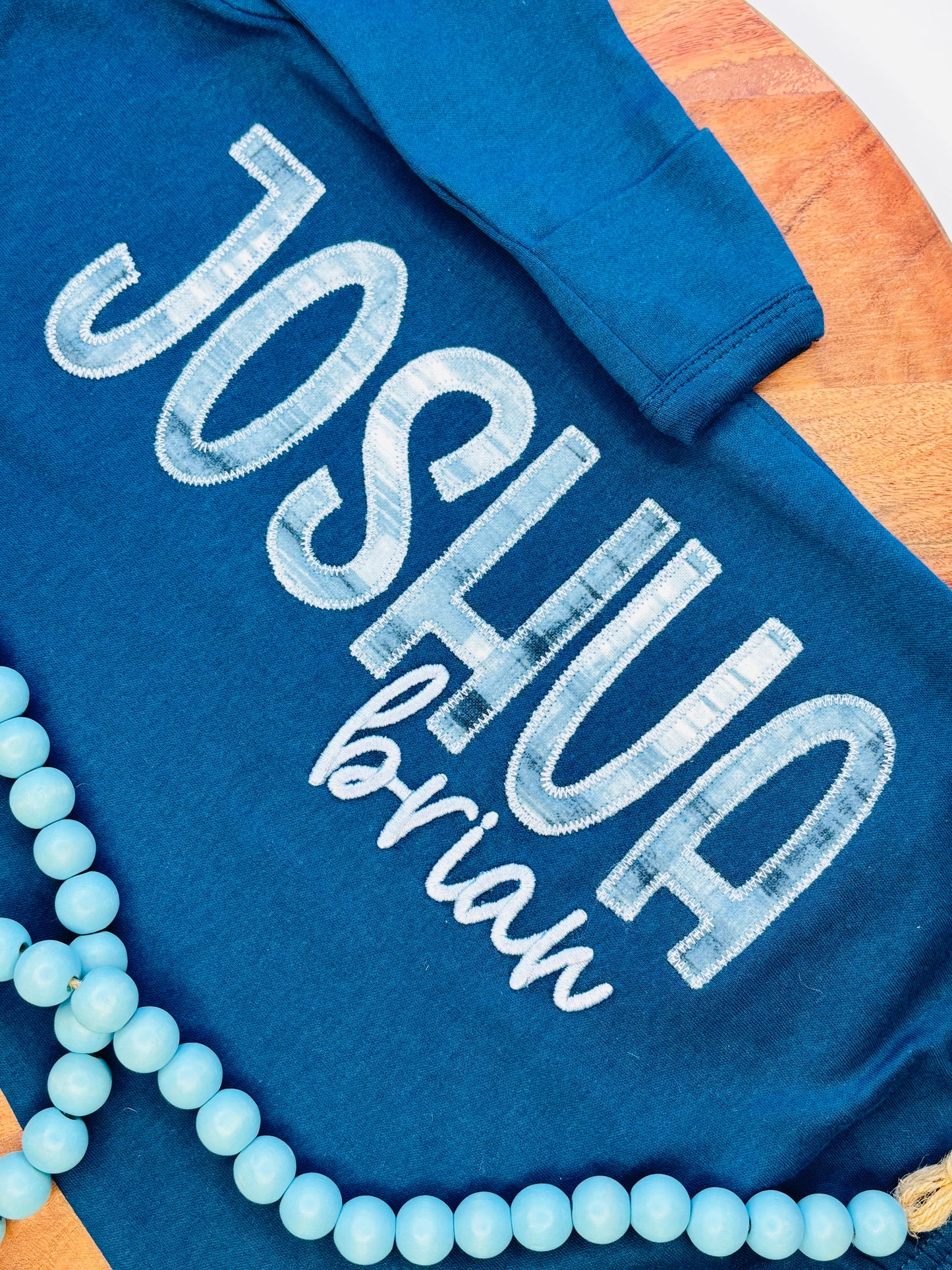 Personalized Coming Home Outfit - Baby Boy Applique Name Gown