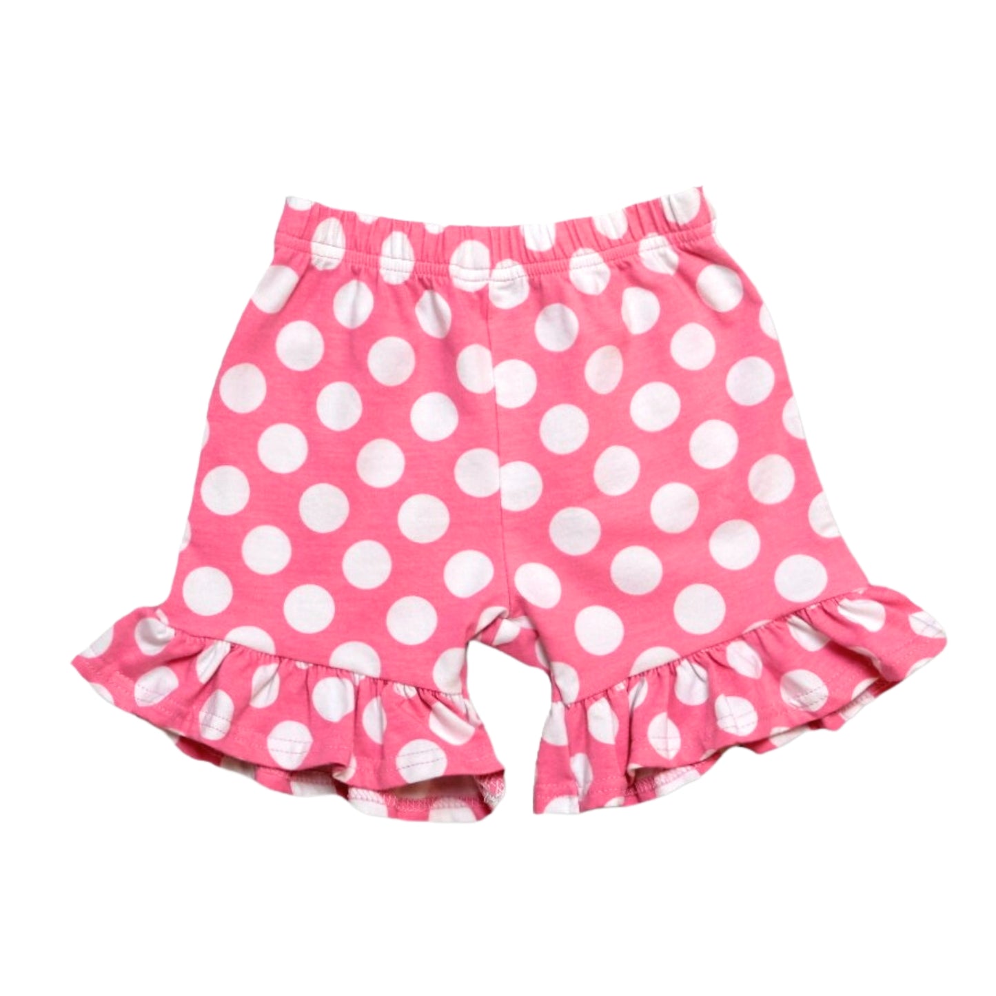Polka Dot Ruffle Shorts