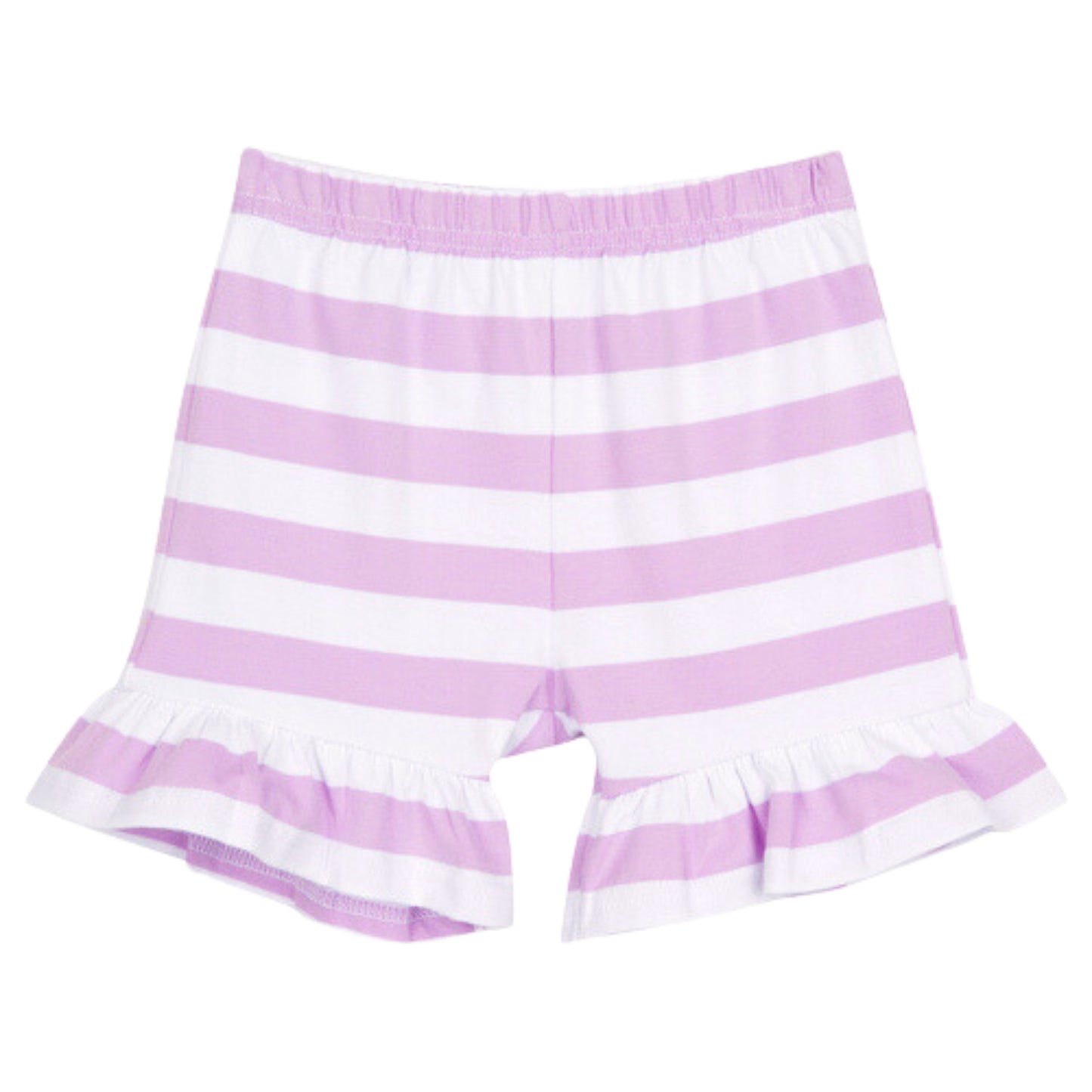 Striped Ruffle Shorts