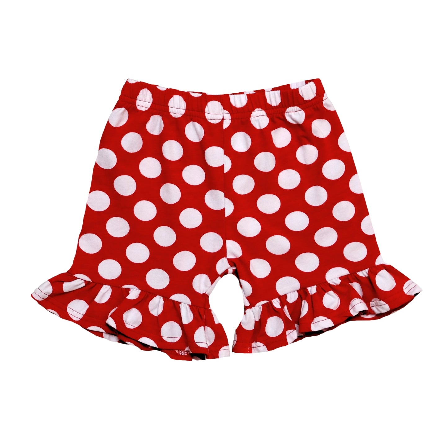 Polka Dot Ruffle Shorts