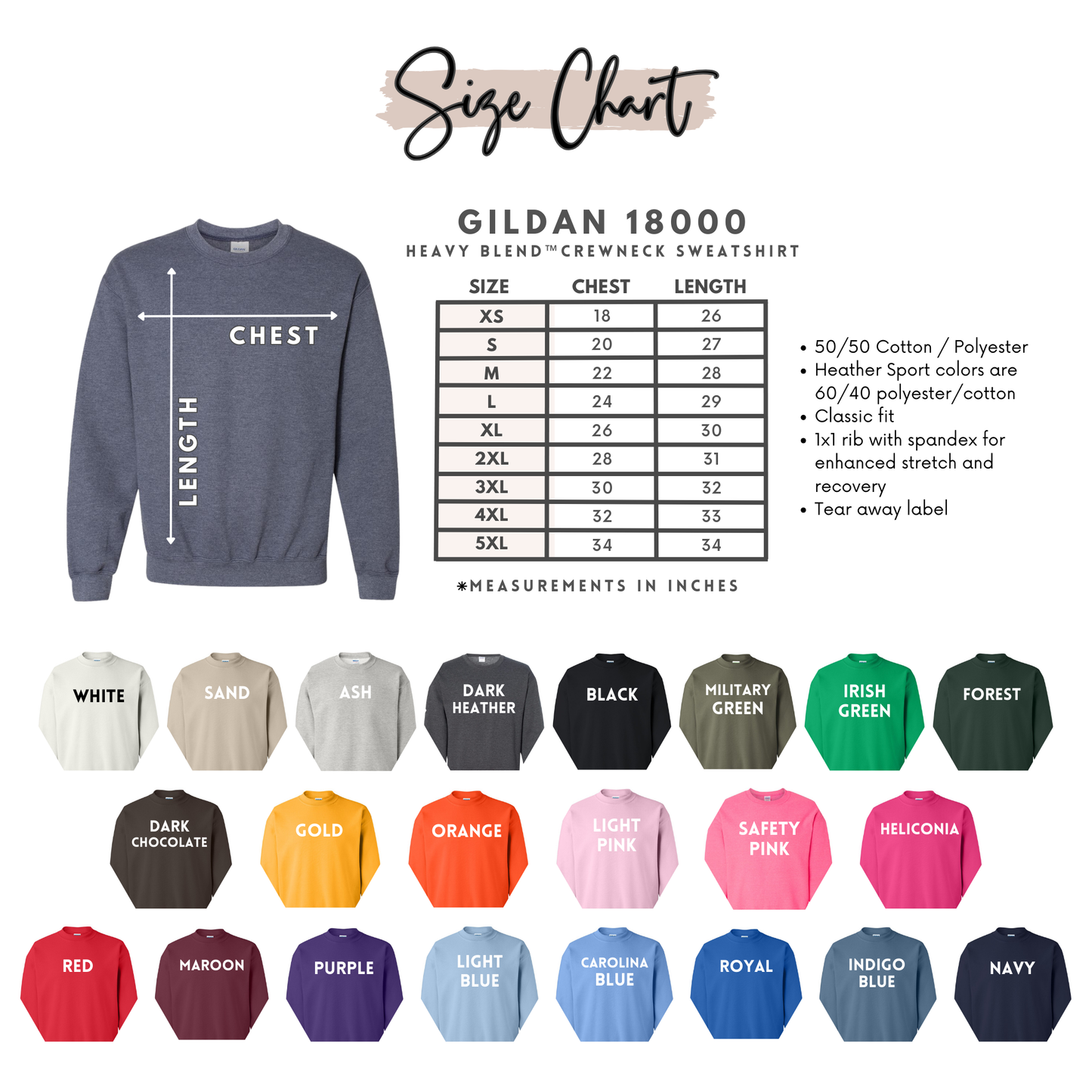 Custom 3D Puff Embroidery Sweatshirt - ANY SCHOOL