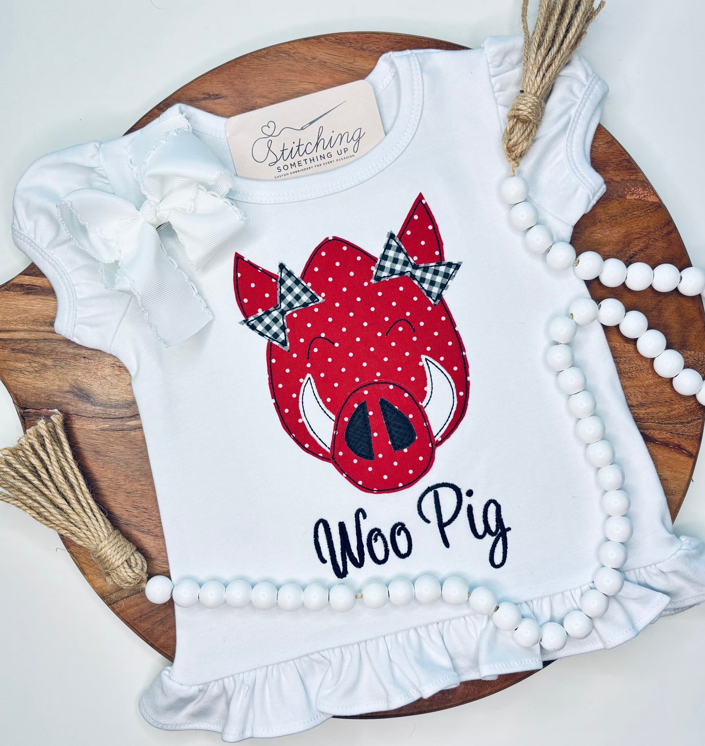 Personalized Arkansas Razorbacks Tee