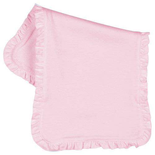 Personalized Baby Girl Burp Cloth & Bib Set