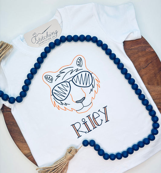 Personalized Auburn Tigers Tee