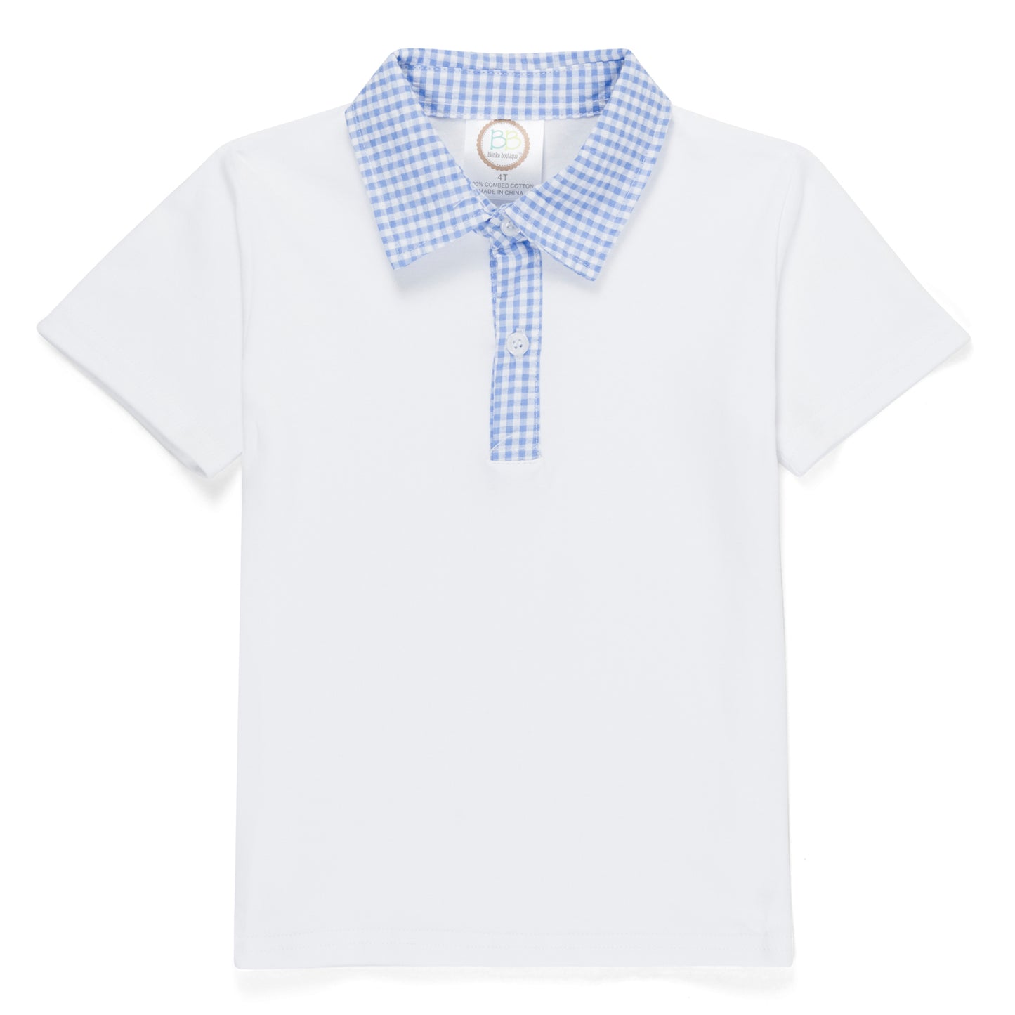 Boy Easter Bunny Monogram Polo