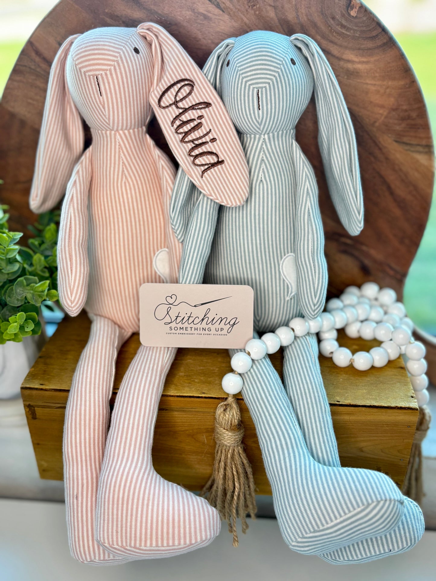 Personalized Plush Bunny Rabbit