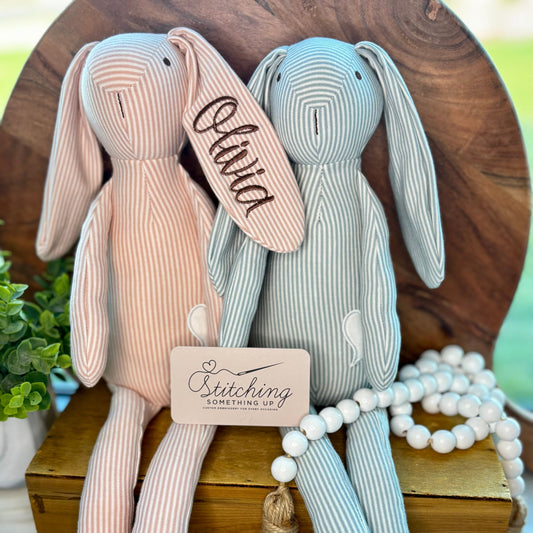 Personalized Plush Bunny Rabbit