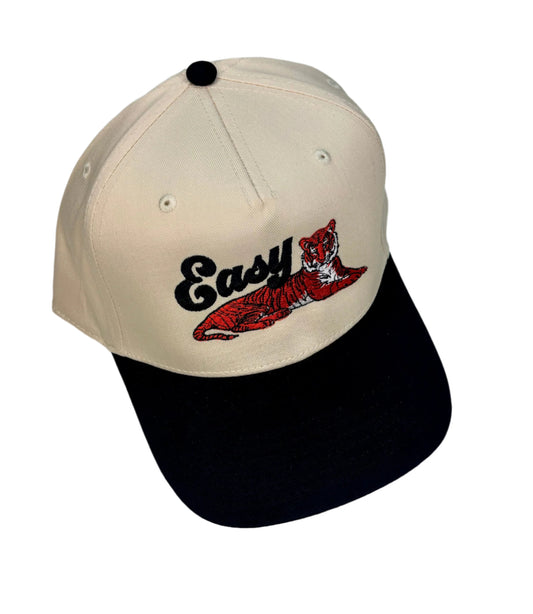 Easy, Tiger Embroidered Hat