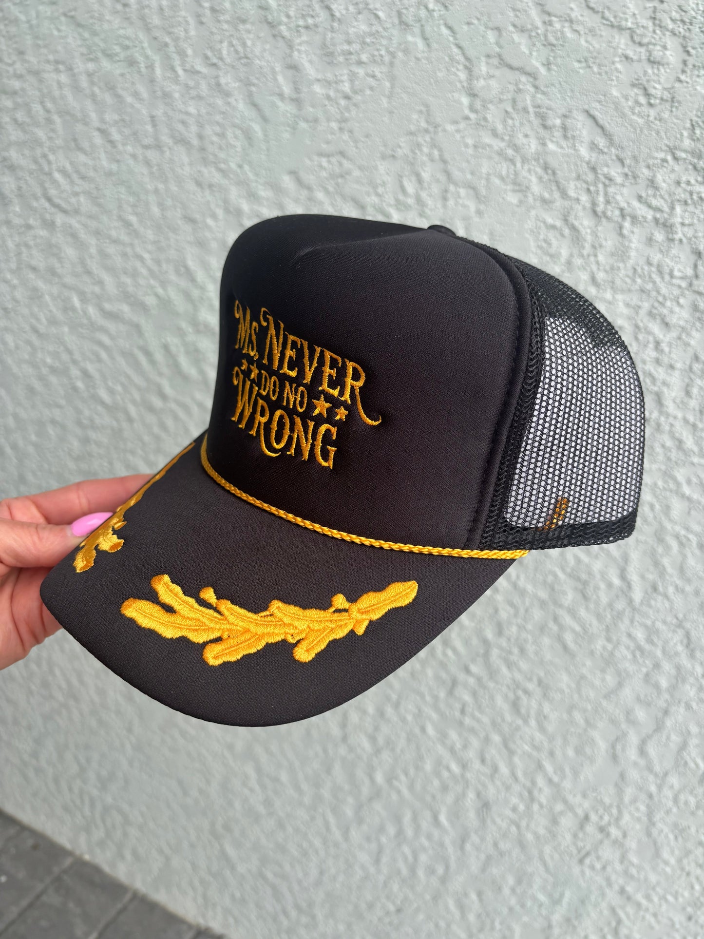 Ms. Never Do No Wrong Hat