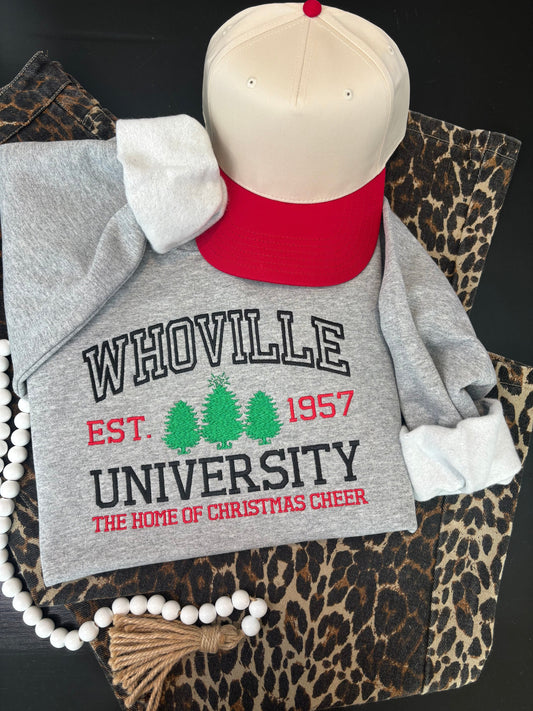 Whoville University – Christmas Sweatshirt