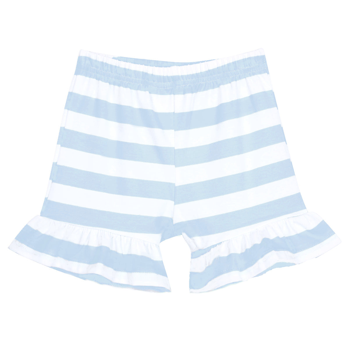 Striped Ruffle Shorts