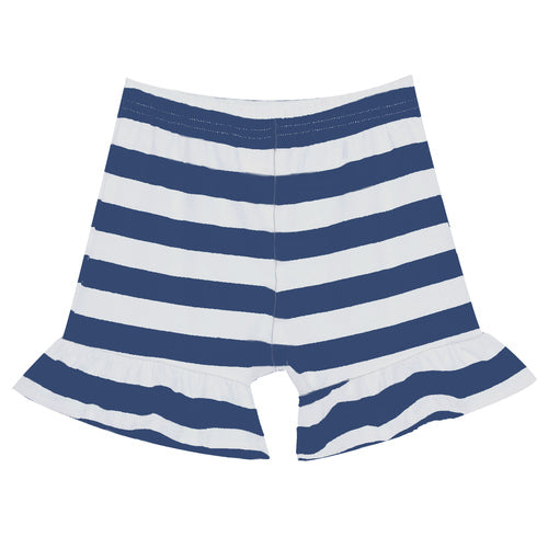Striped Ruffle Shorts