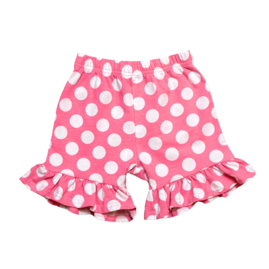 Polka Dot Ruffle Shorts