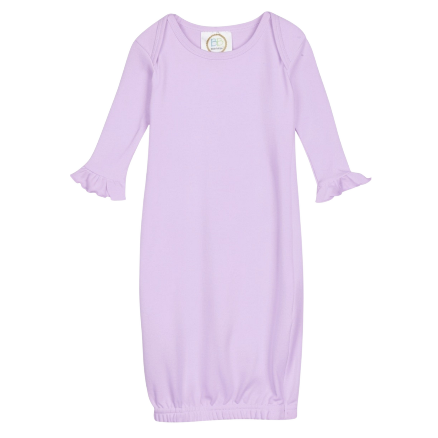 Personalized Baby Girl Gown with Appliqué Name – A Sweet Southern Coming Home Outfit